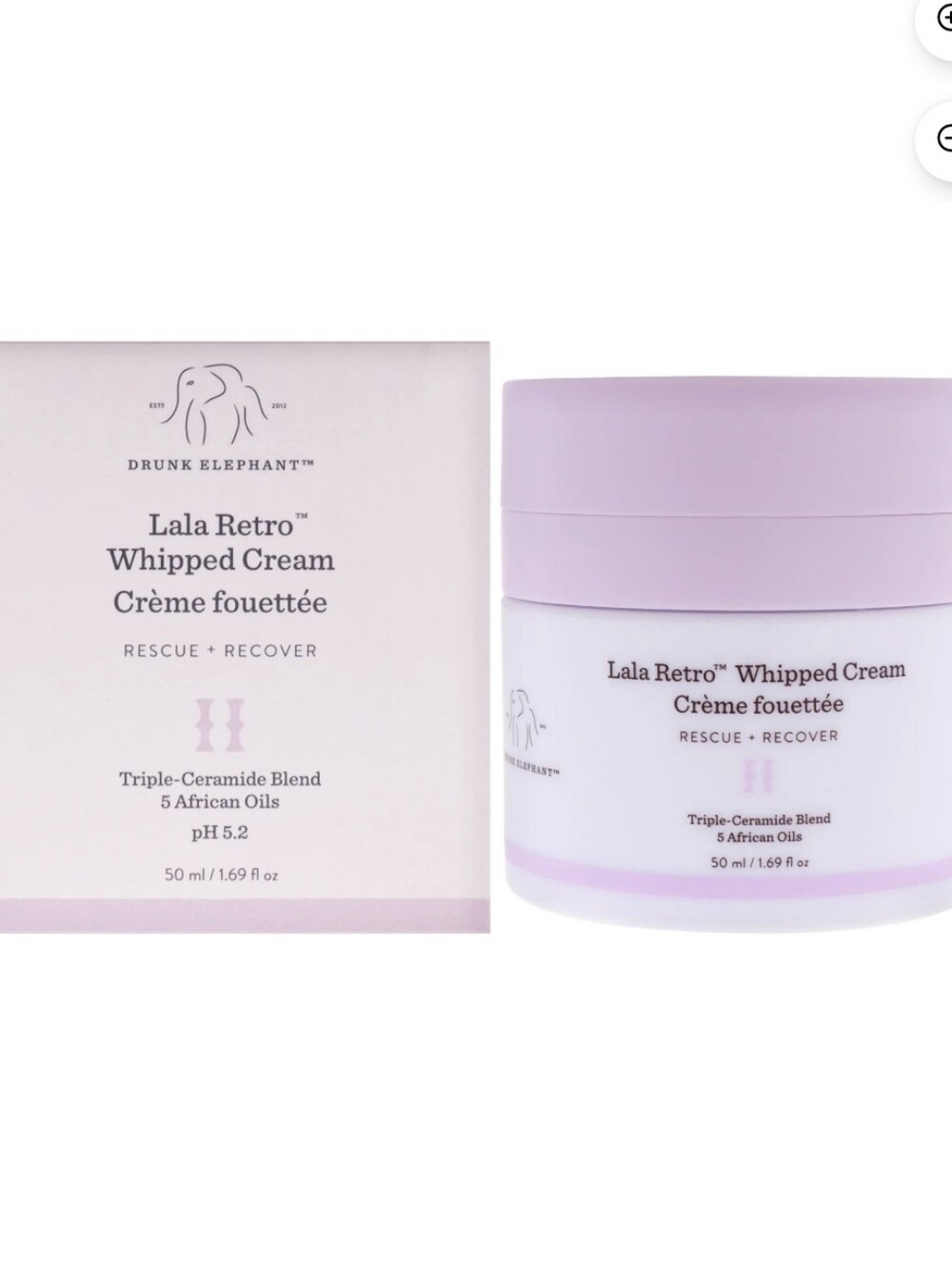 Drunk Elephant Lala Retro Whipped Cream Retail $76